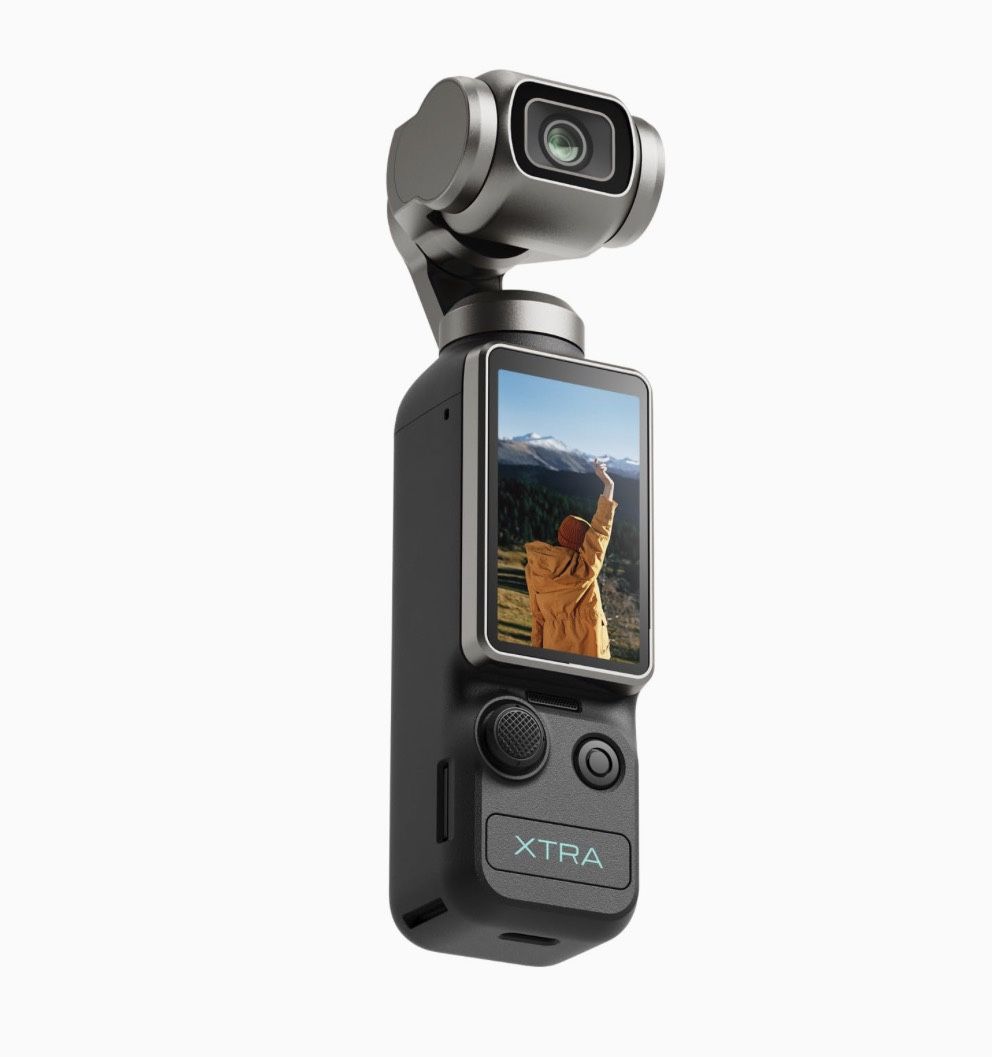 Xtra Muse 4K/120fps Vlogging Camera 1” CMOS Pocket Cam 3-Axis Gimbal Stabilizer