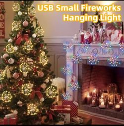 Starburst Nights — USB Firework Fairy (warm) Lights.