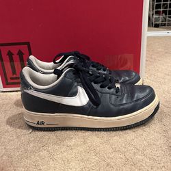 Nike Air Force One '82 Low Midnight Navy Size 6 Baseball Stitching 306291-412