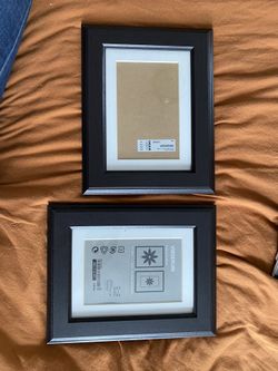 Two IKEA Picture Frames (5” x 7”)