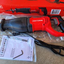 Craftsman (CORDED) 7.5AMP  reciprocating saw CMES300...NEW_NUEVO $75 PRECIO FIJO_FIRM PRICE