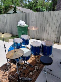 Drum set complete ludwing element $1000