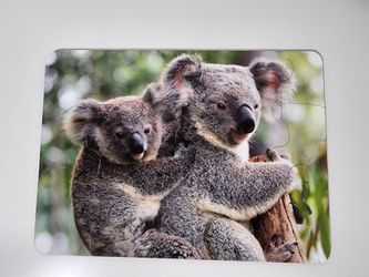 Wooden Puzzle Featuring A Mother Koala And Her Joey