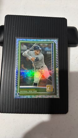Aaron Judge Donruss Holo Prizm Baseball Card