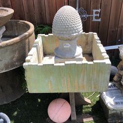 Concrete Water Fountain 