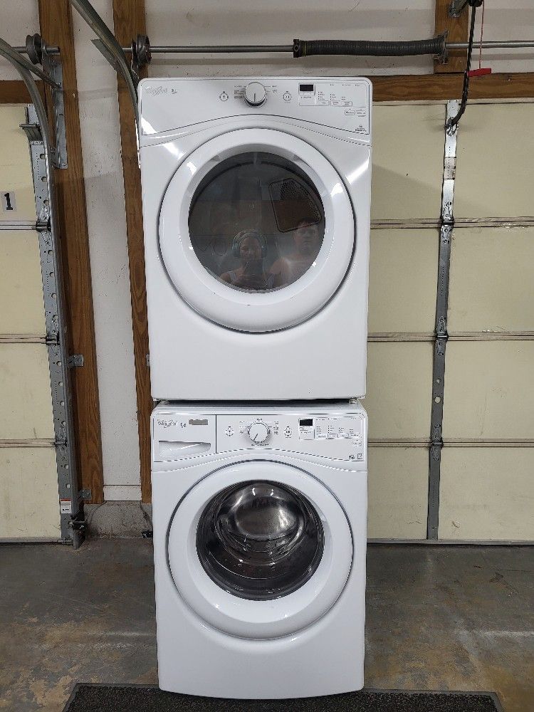 Whirlpool Stackable Washer And Dryer (Delivery Available)
