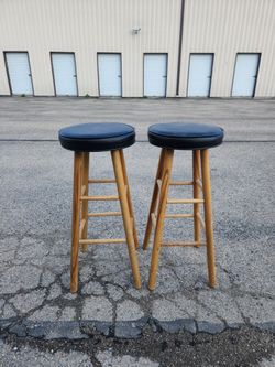 (2) 30 Inch Tall Bat Stools