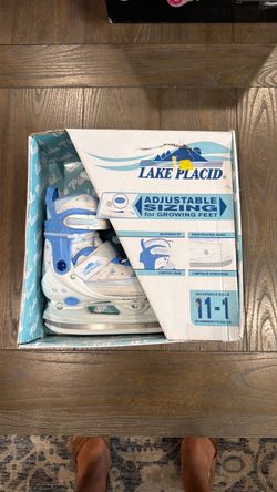 Lake Placid Kids Adjustable Ice Skates