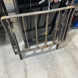 Forklift Stacker electric pallet, jack back rest, metal, guard, cage, protection, protector OSHA