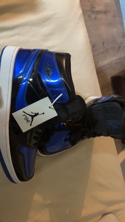 Air Jordan 1 High Patent Leather Sneakers