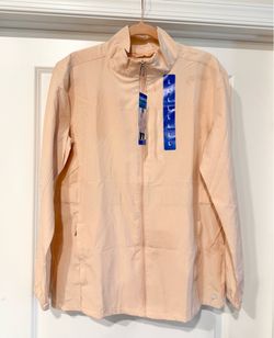 NEW light pink UPF 50+ jacket - L