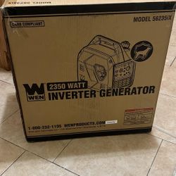 New WEN Portable Generator