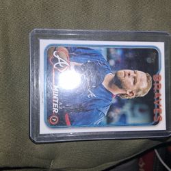 2024 Topps Series 2 A.J. Minter Golden Mirror