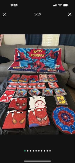 New Spider-Man party supplies
