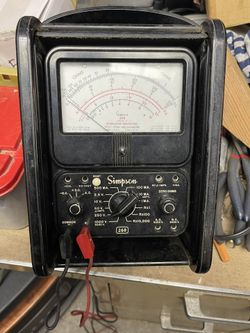Simpson 260 Multimeter With Roll Top Design