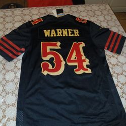 Camisa De Los 49rs De Fred Warner La Conpre En El Estadio Pero Me Keda Muy Grande Es M