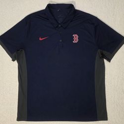 Boston Redsox Nike Polo Dri-Fit Mens Size 2XL
