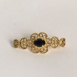PRETTY GOLD TONE WOMENS BROOCH