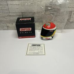 Terry Labonte Simpson Signature Edition Mini Helmet 1996 Winston Cup Champion