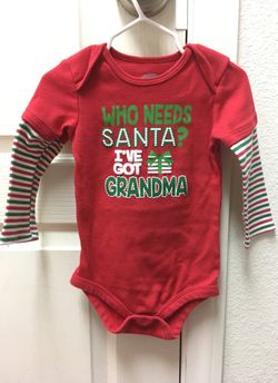 Christmas onesie 24 months