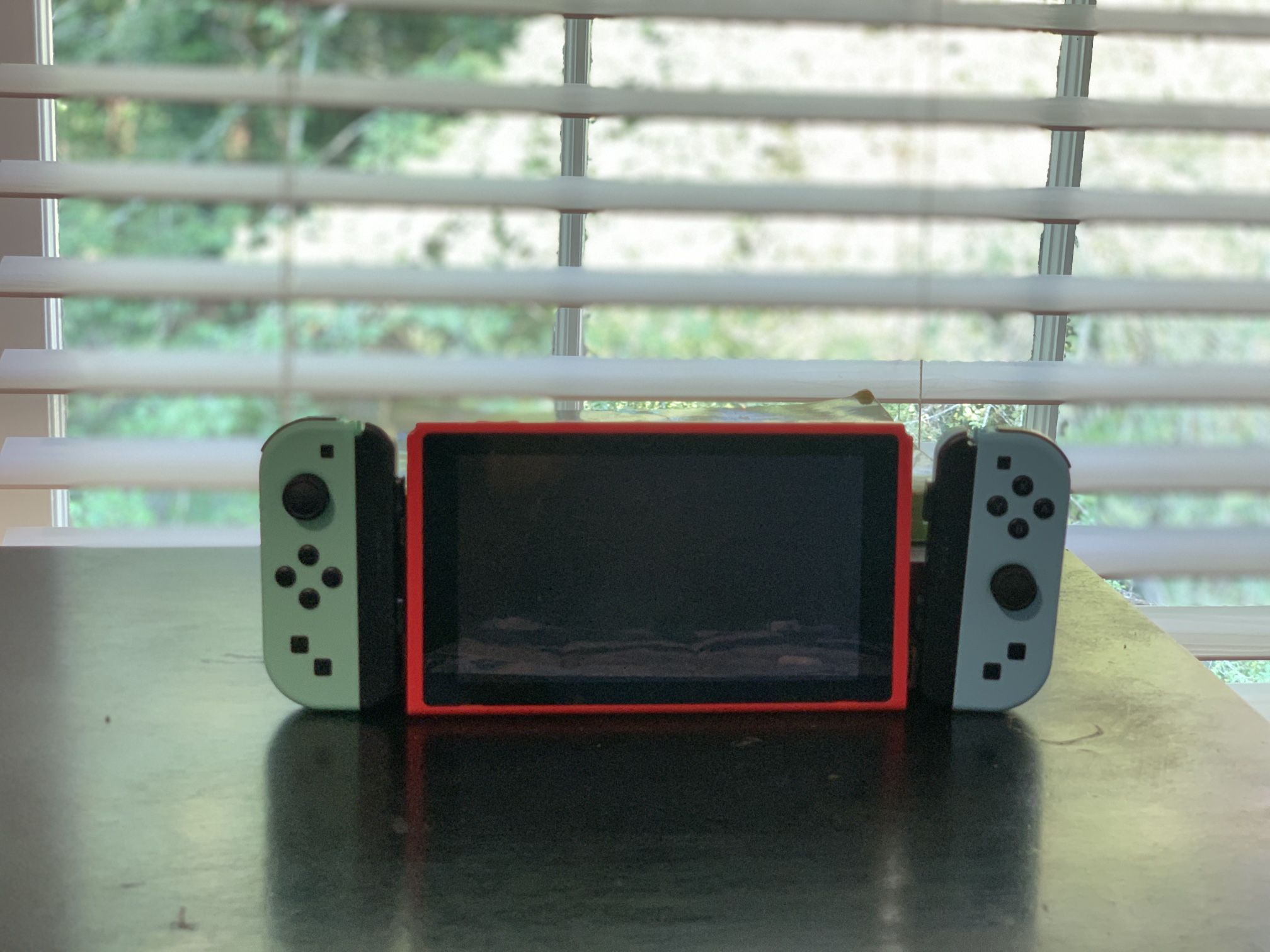 Red Nintendo Switch Console + Blue & Green Joy‑Cons + 85 Games – No Dock/Charger *TEMPORARY*