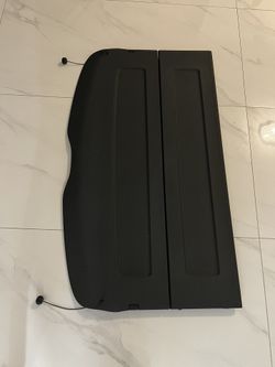 Cover Fit for Audi Q5 2009-2017 Retractable Trunk Security Cover Shield Shade Black Carbon Fiber  