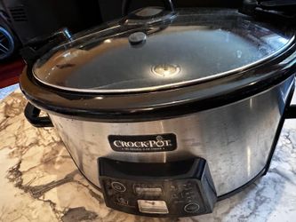 Large 6QT Crock-Pot Programmable Slow Cooker