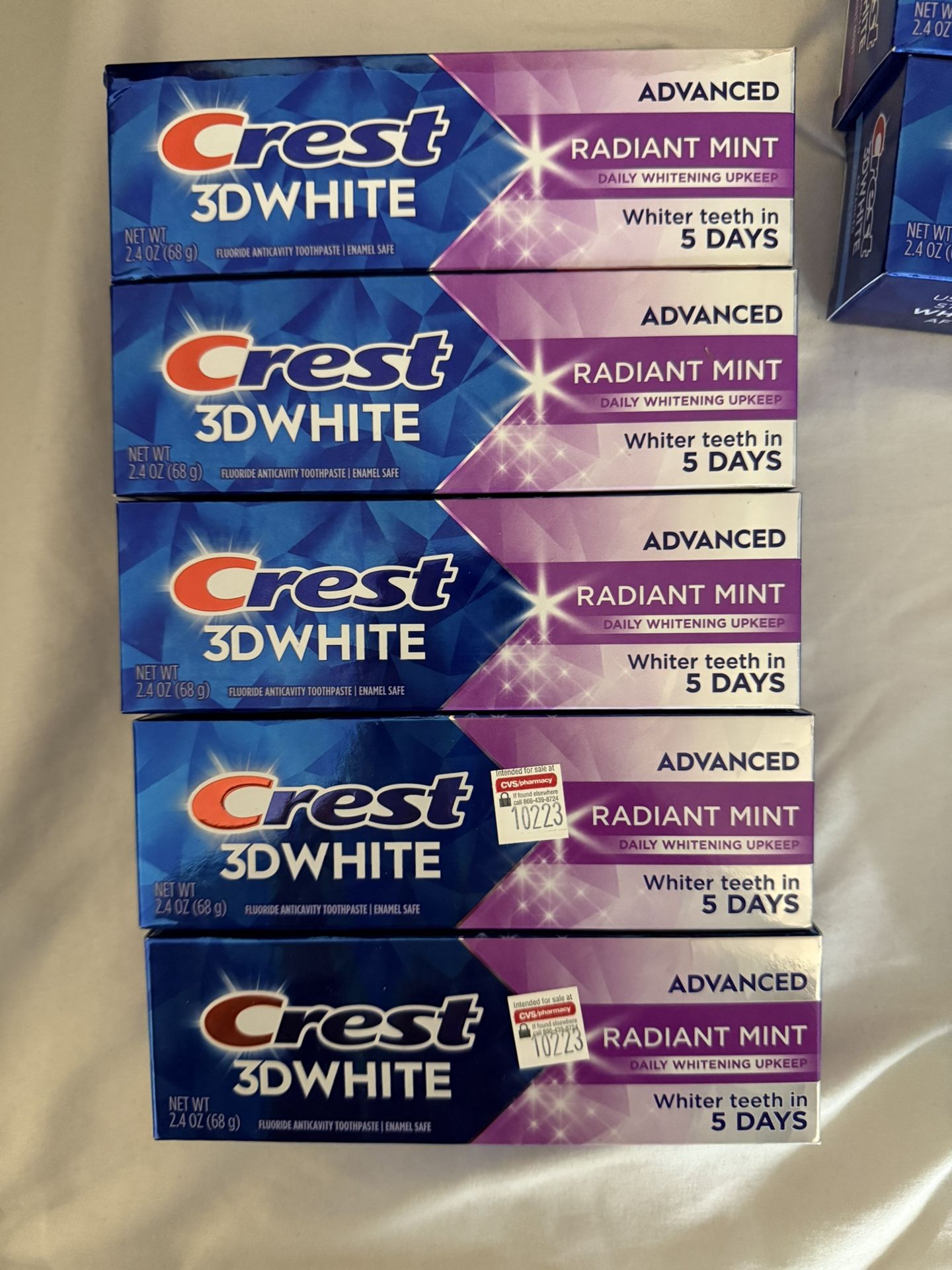 Toothpaste 5pk
