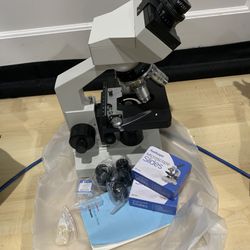 (like new) OMAX 40x-2000x Microscope 
