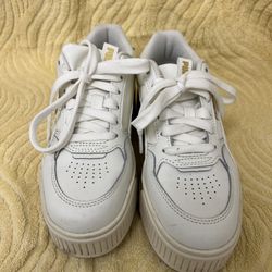 PUMA Forever Better Karmen Rebelle WARN WHITE 387212 14 Size 6.5 