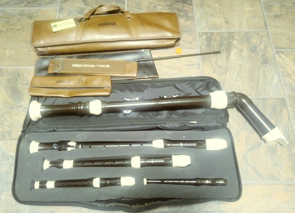 Yamaha Recorder Set with Cases