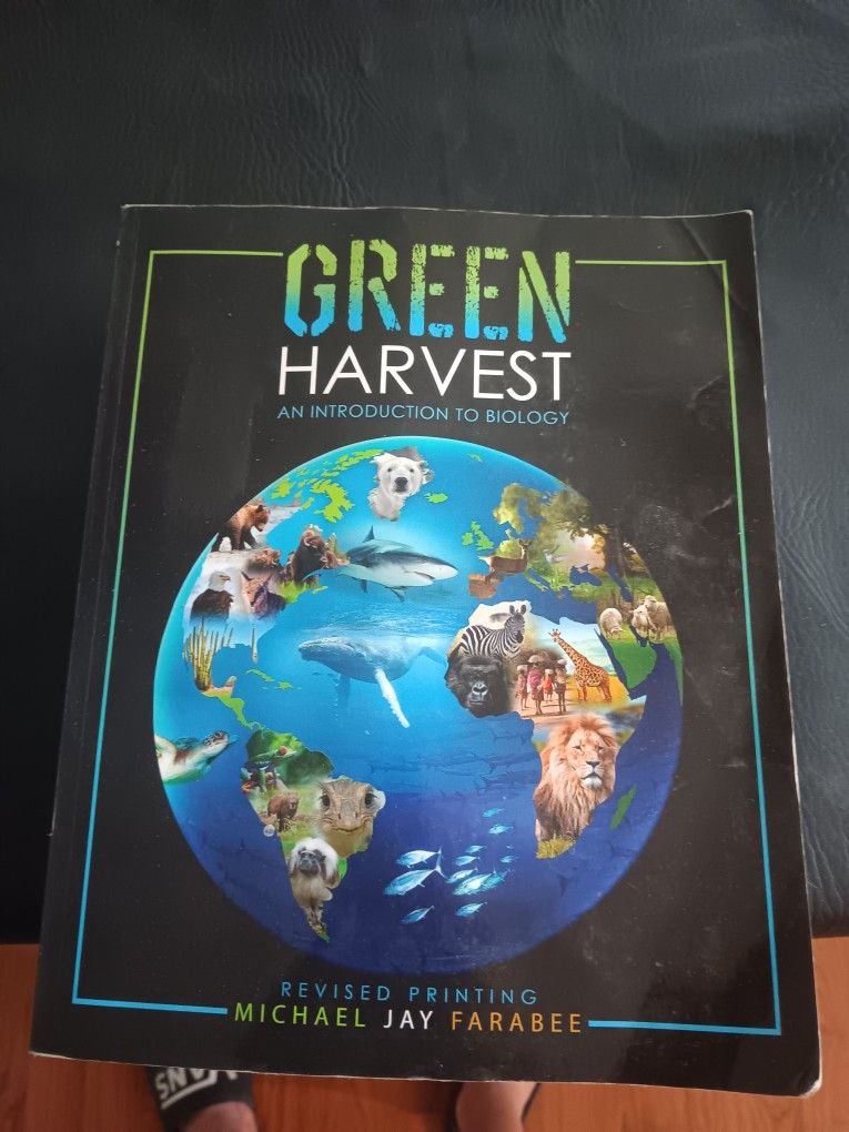 Green Harvest An Introduction To Biology