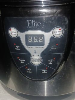 Elite Pressure Cooker (Electric)
