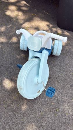 Blue plastic Tricycle