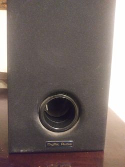 Digital audio subwoofer