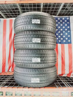 ✅ 4 of Same Brand Used Tires P235/50R19 BRIDGESTONE DUELER HL ALL SEASON GRAND TOURING 235/50R19