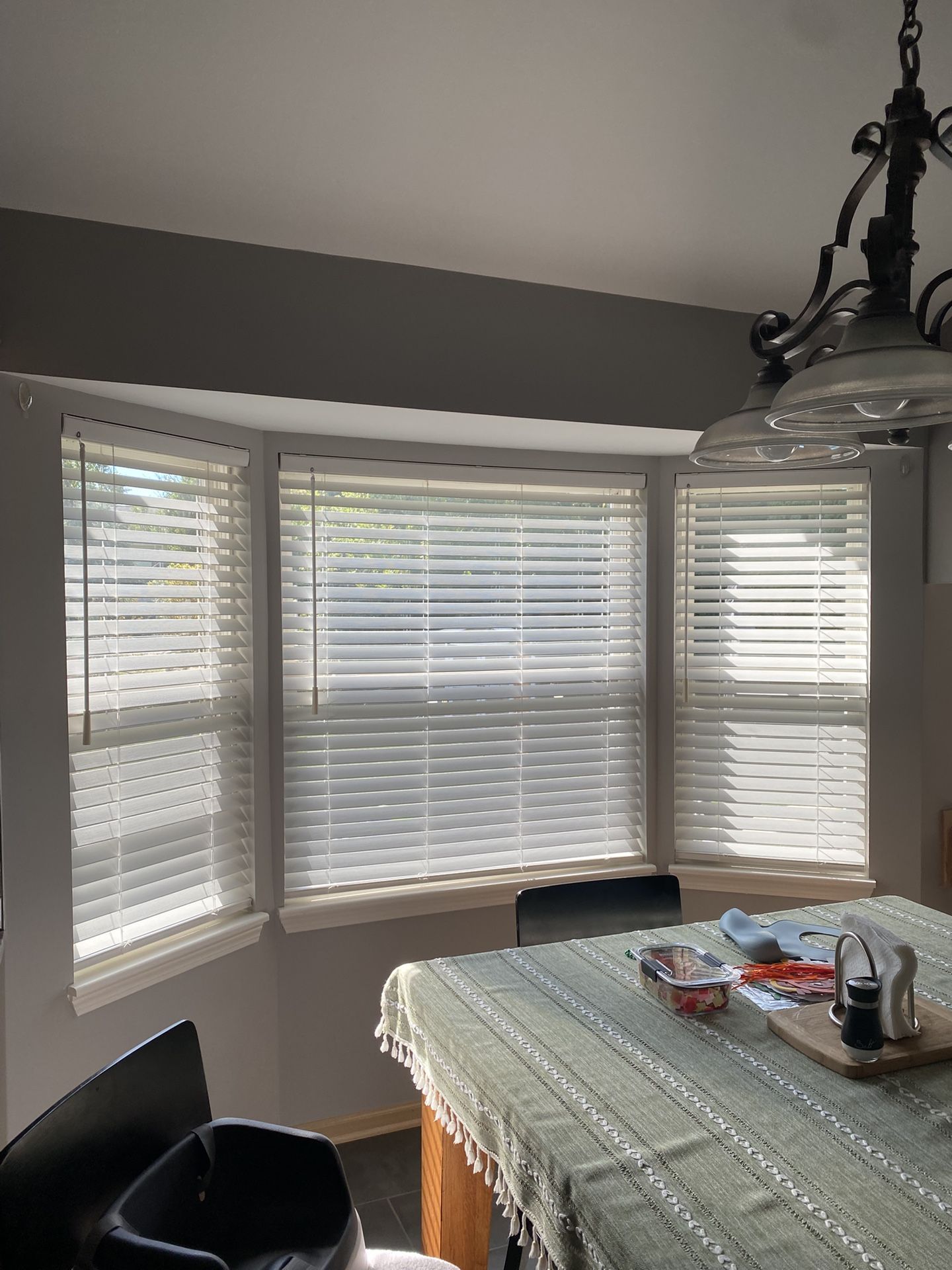 Faux Wood Textured Wood Blinds