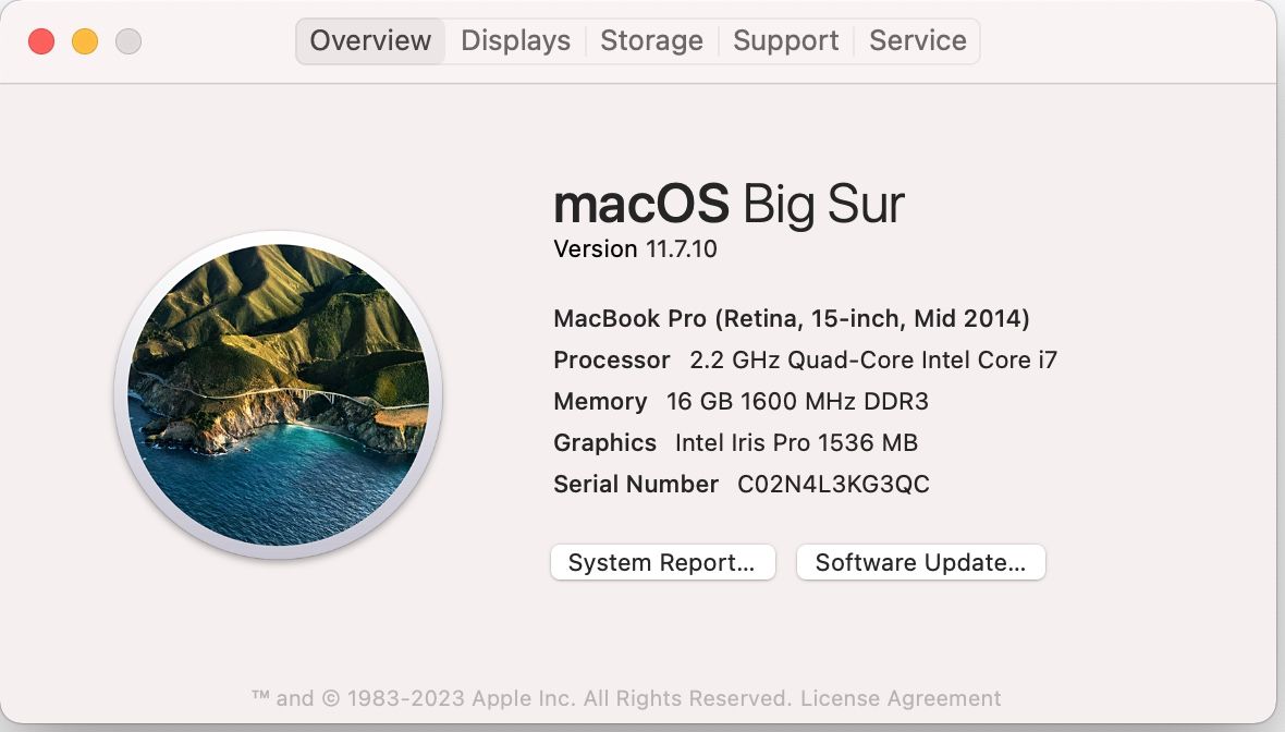 Mid-2014 MacBook Pro Retina 15”