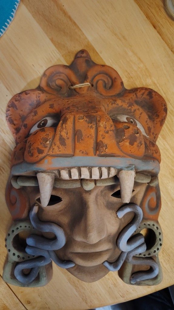 Decorative Aztec mask