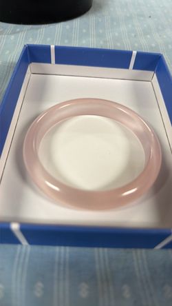 chinese pink cat eyes bangle bracelet