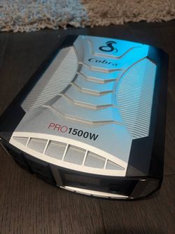 Cobra PRO 1500W Professional Grade Power Inverter- Black