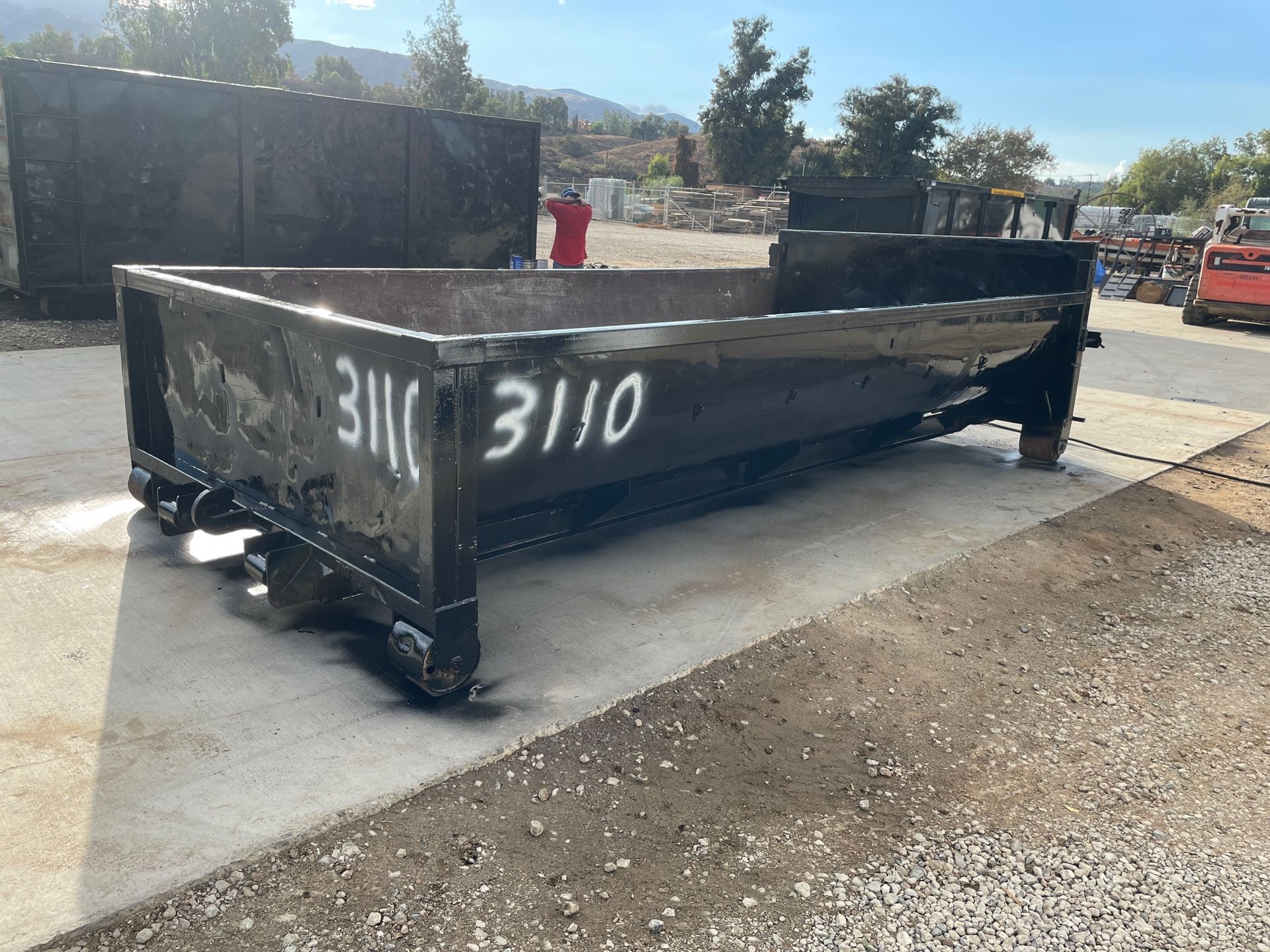 10yd Roll Off Dumpster