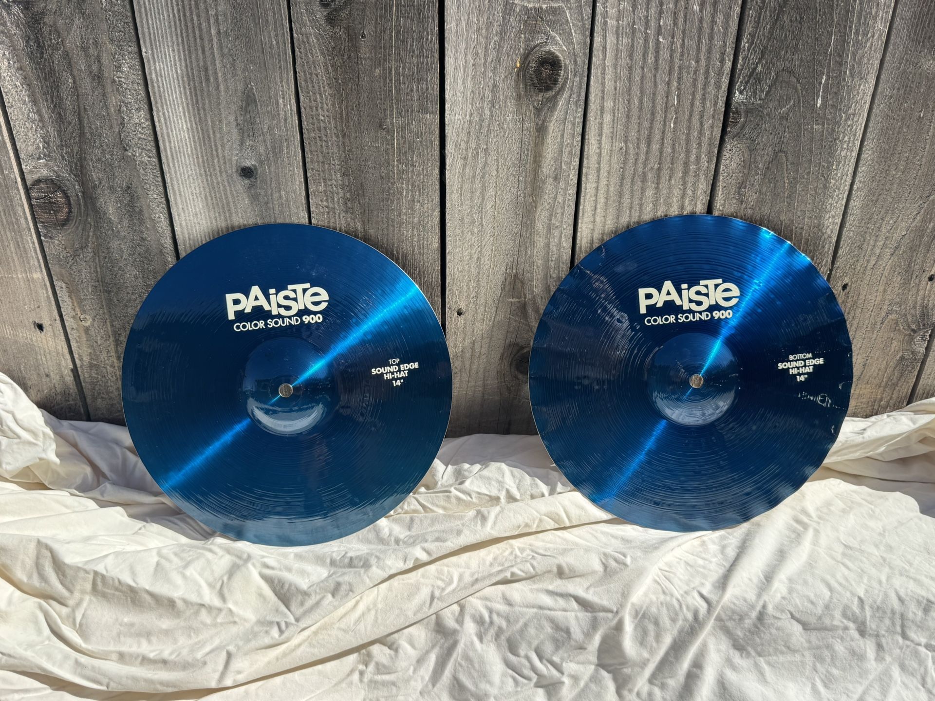 Paiste Color Sound Cymbals Blue Full Set