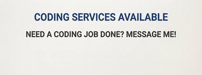 Coding job