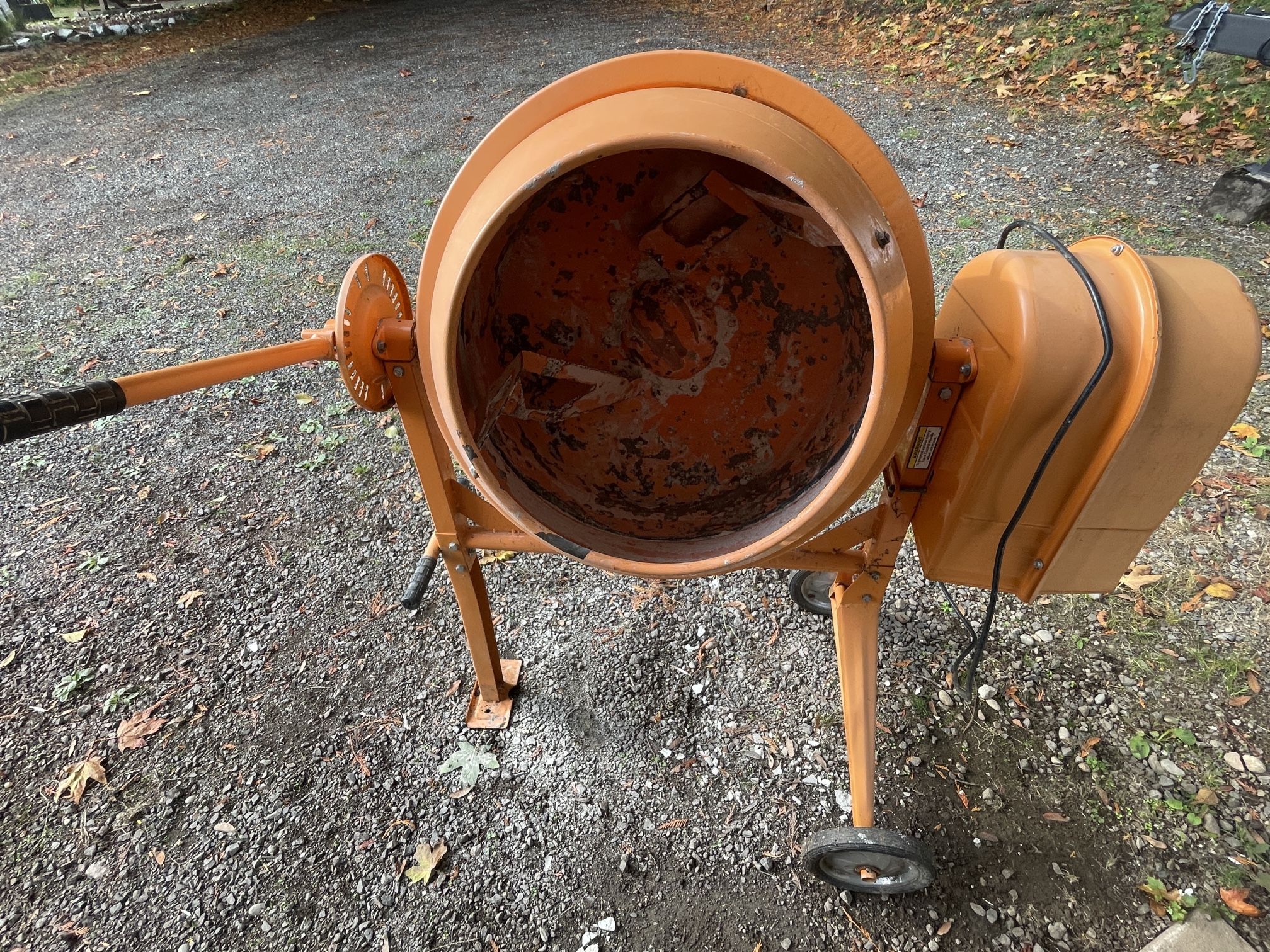 Concrete Mixer 3.5 Cubic ft