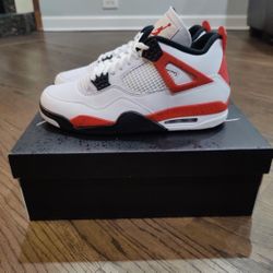 All Sizes- Jordan 4 “Red Cement” Brand New 100% Authentic