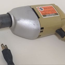 Vintage Black & Decker Power Drill