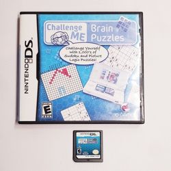 Challenge Me Brain Puzzle Nintendo Ds Game