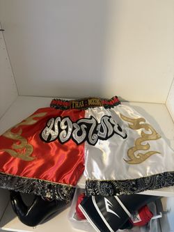 thai boxing shorts small