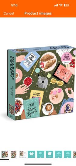Readers Society 1000 Piece Puzzle Brand New
